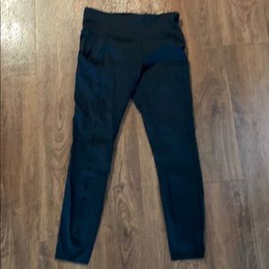 Lululemon fast and free black crop-